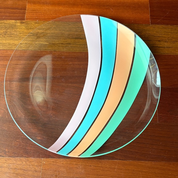 Vintage Libbey Glass Round Serving Plate - Picture 1 of 7